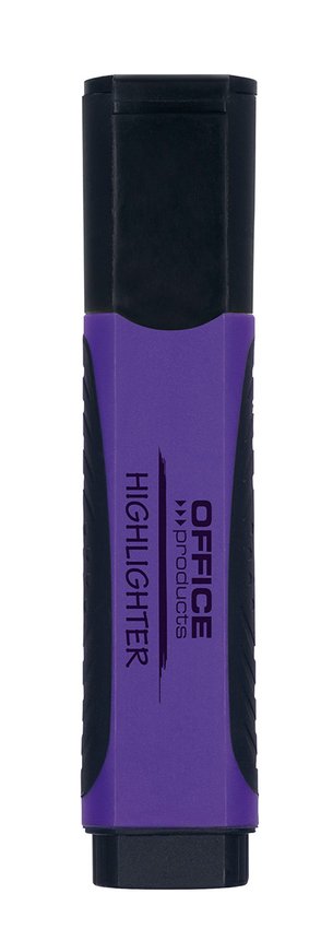 Zakreślacz OFFICE PRODUCTS z gumowym uchwytem 2-5mm fioletowy