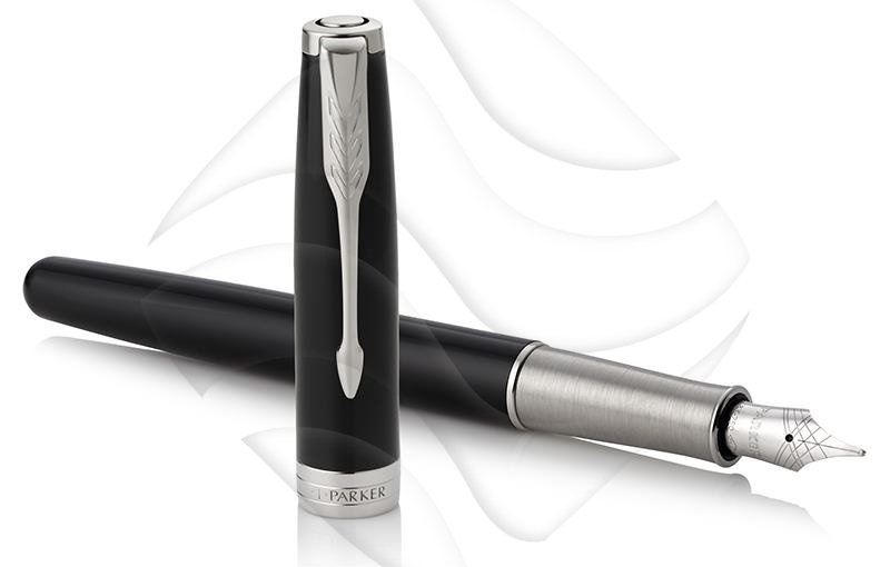 Parker Pióro Wieczne Sonnet Core Czarny Lakier CT(18K) FP (F) [1948312]