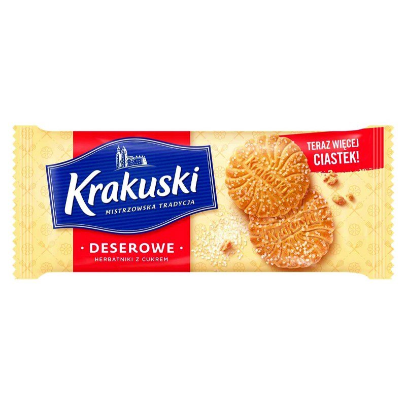 Ciastka Krakuski Deserowe Z Cukrem 200g