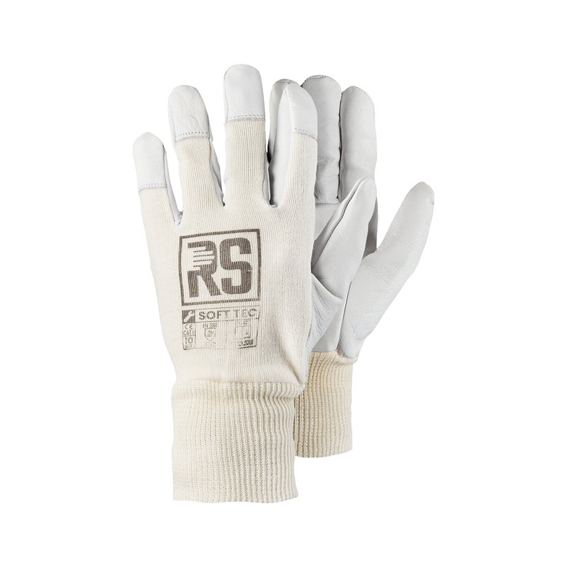 Rękawice RS Soft Tec Monterskie Rozm.8 Białe  /RS-Schutz