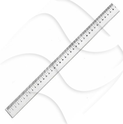 Linijka 40cm Plastikowa   /Ok Office