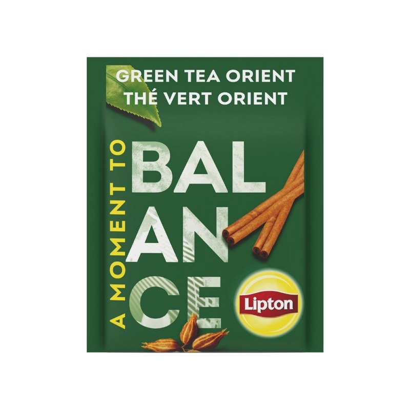 Herbata Lipton Balance Zielona Orient 25 Kopert