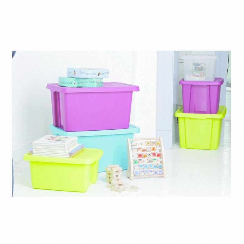 Curver Essentials zielony pojemnik z pokrywą 26L 225449