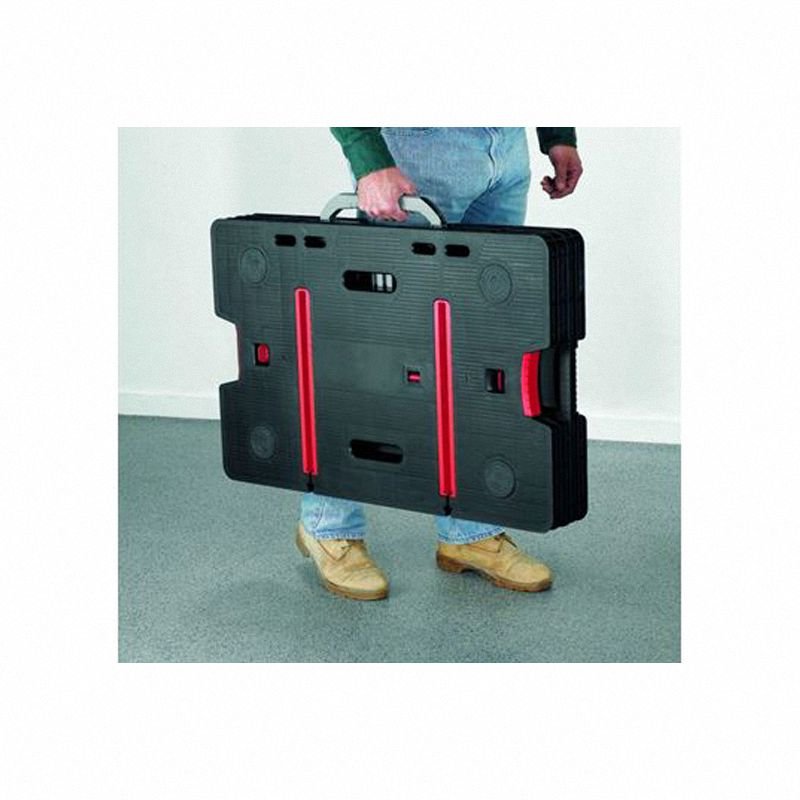 Składany stół Curver WORK TABLE 237005 czerwony czarny szary