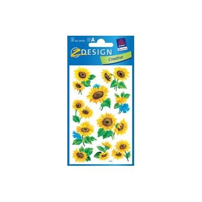 Naklejki Ozdobne Avery ZDesign No.54103 Kwiaty/Słoneczniki