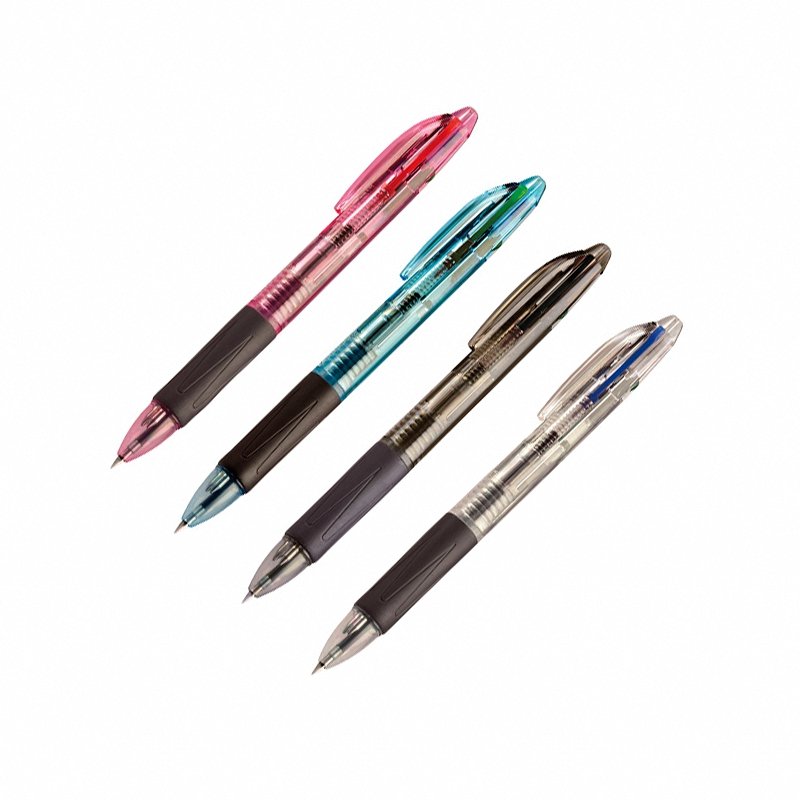 Długopis Transp. 4-kolorowy KD800-4M/Tetis