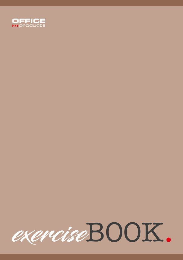 Zeszyt szkolny OFFICE PRODUCTS A5 w kratkę 60 kart., 60gsm mix kolorów