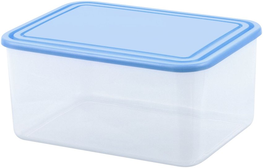 Curver 175541 prostokątny pojemnik na żywność 3L niebieski transparentny