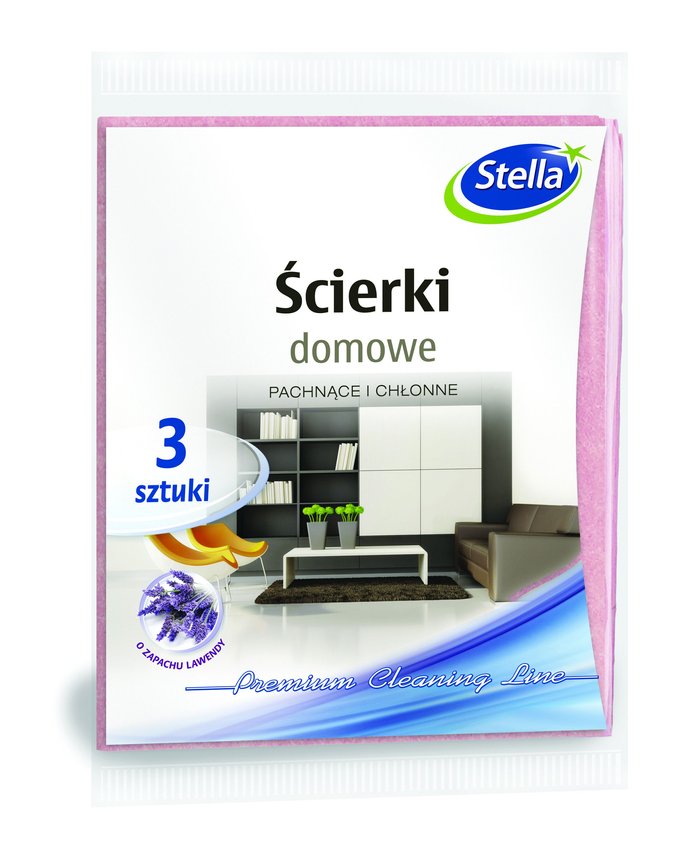 Ścierka Domowa A'3 Zapach Lawendy /Stella