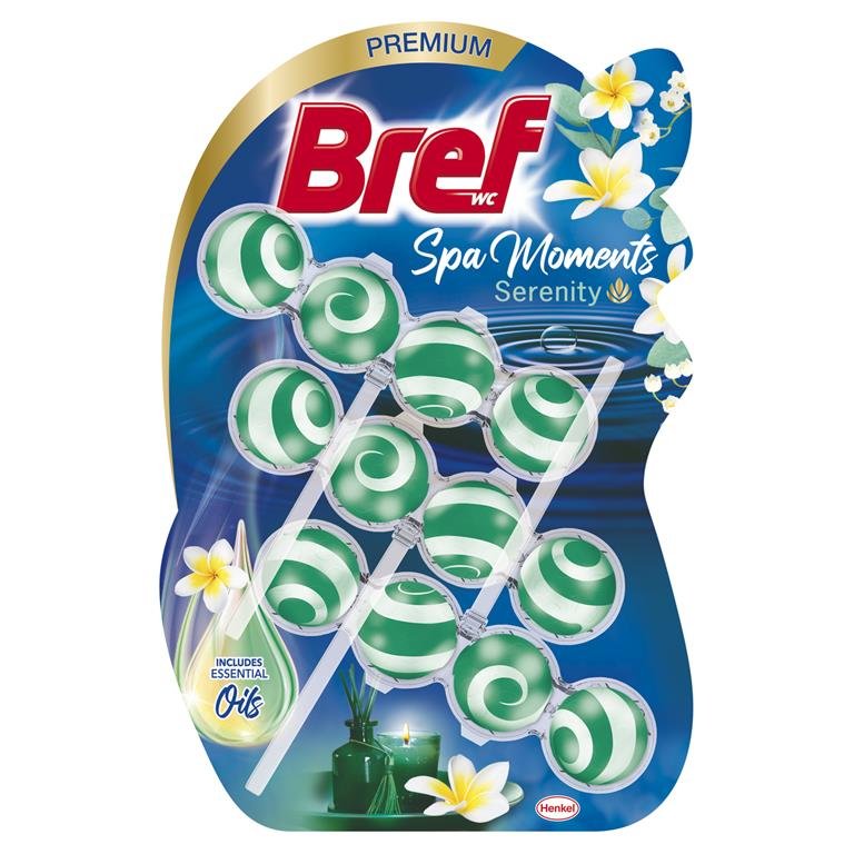Bref WC Deluxe Spa Moments Koszyk 3x4Kulki Serenity