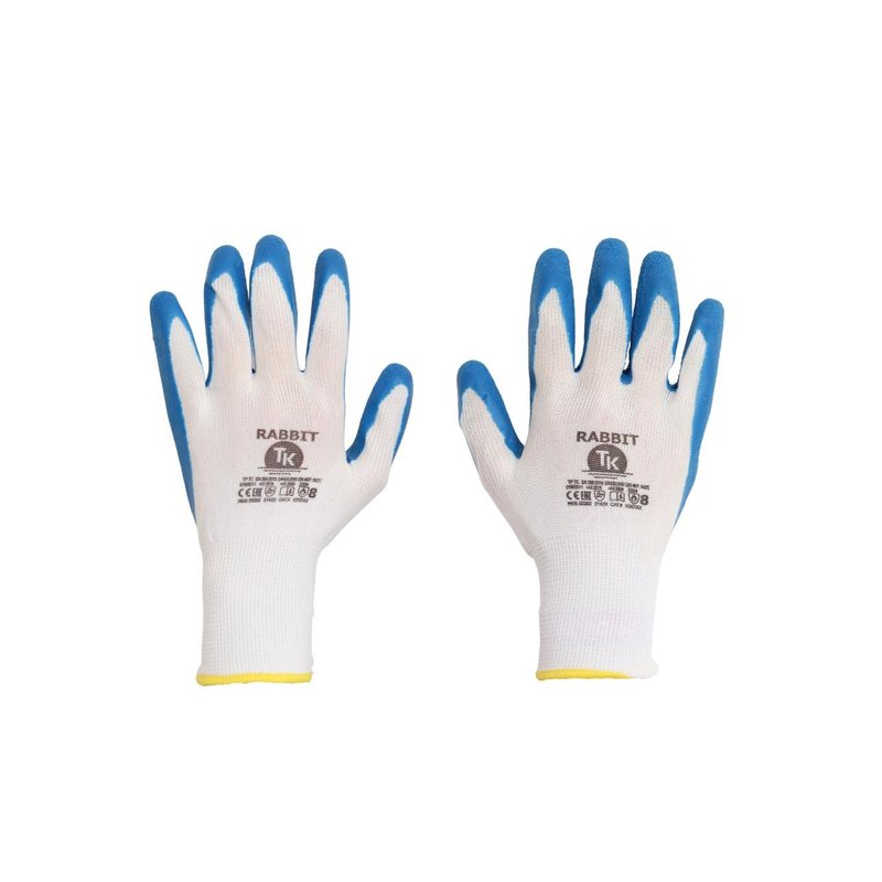 Rękawice TK Rabbit Rozm. 8 Białe   /TK GLOVES
