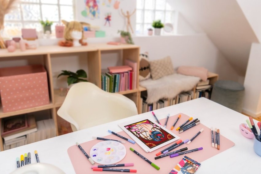 Pisak Goldfaber Sketch Dwustronny Zestaw 12 Kol. Faber-Castell