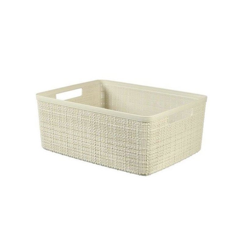 Koszyk M Jute Kremowy  / Curver 245371