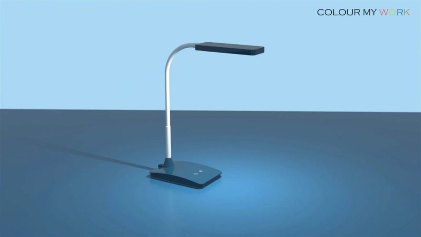 Lampa Biurkowa Led Maulpearly, Możliwość Regulacji Światła Niebieska