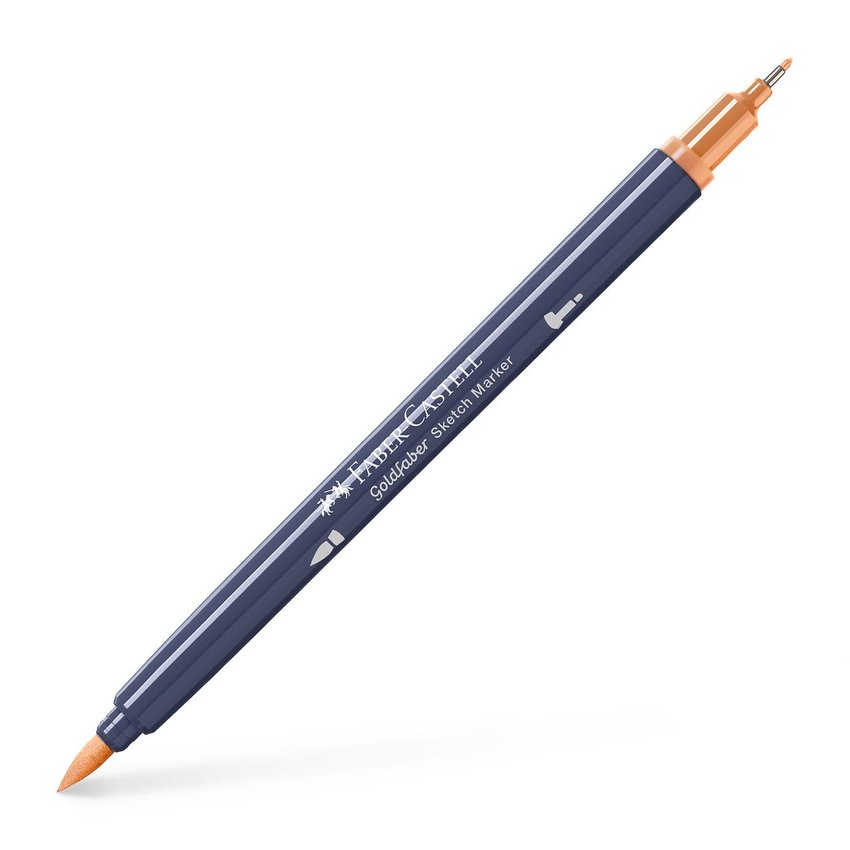 Pisak Goldfaber Sketch Dwustronny, Kolor 186 Faber-Castell