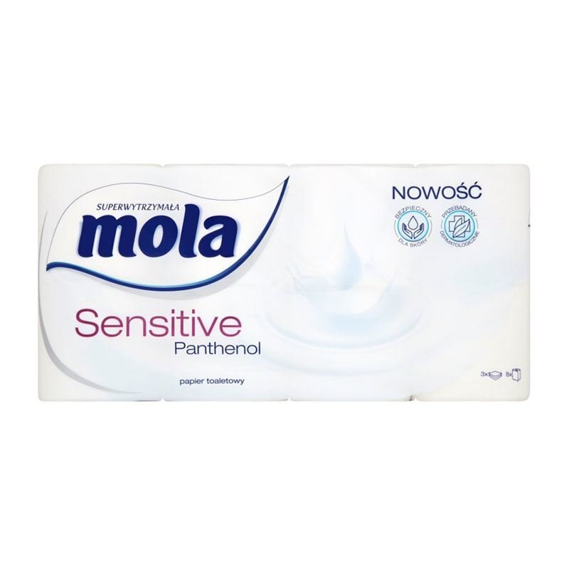 Papier Toaletowy Mola Sensitive A'8 Panthenol