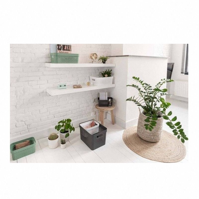 Kosz ażurowy Infinity 17L bez pokrywy grafit Curver 245661