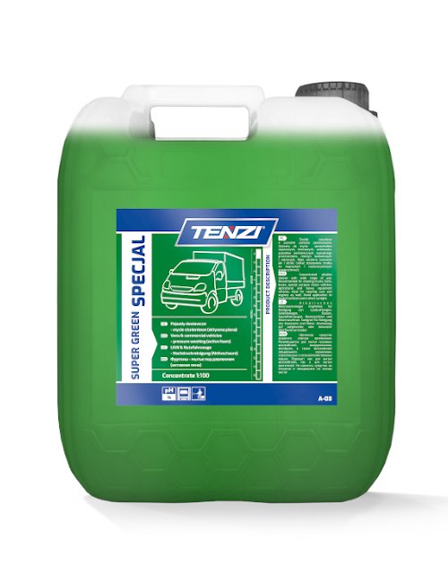 Tenzi piana aktywna Super Green do ciężarówek 5L