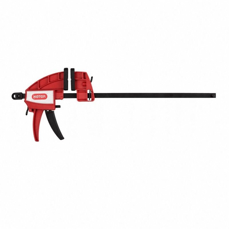 Składany stół Curver WORK TABLE 237005 czerwony czarny szary