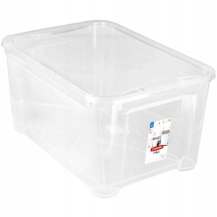Pojemnik Box 20L z pokrywą transparentny Curver 254722