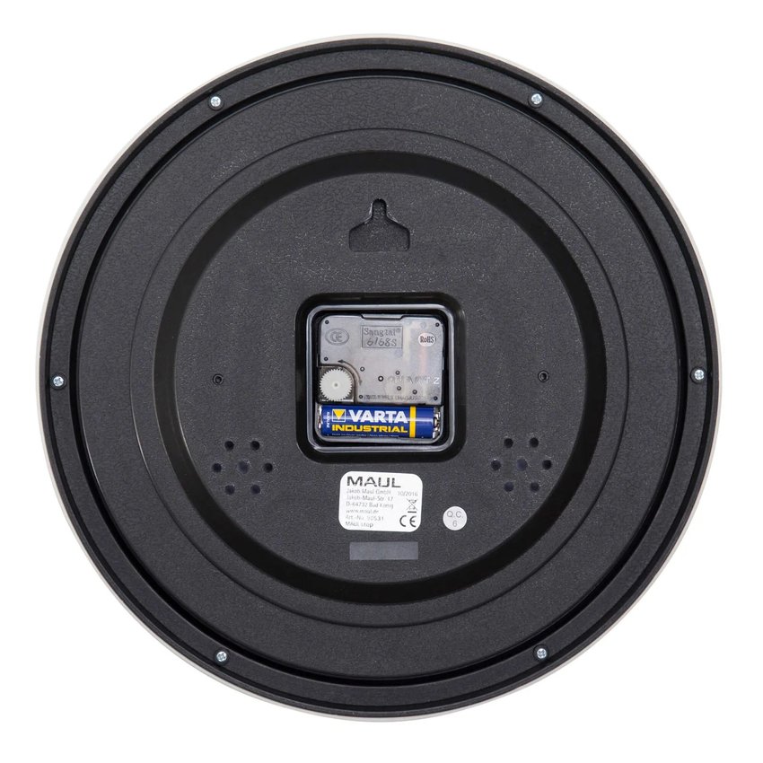 Zegar Ścienny Maulstep 30 Srebrny