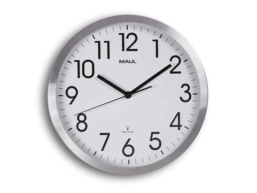 Zegar Ścienny Maulmove 30Rc Aluminiowy