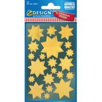 Naklejki - Złote Gwiazdy  /Avery