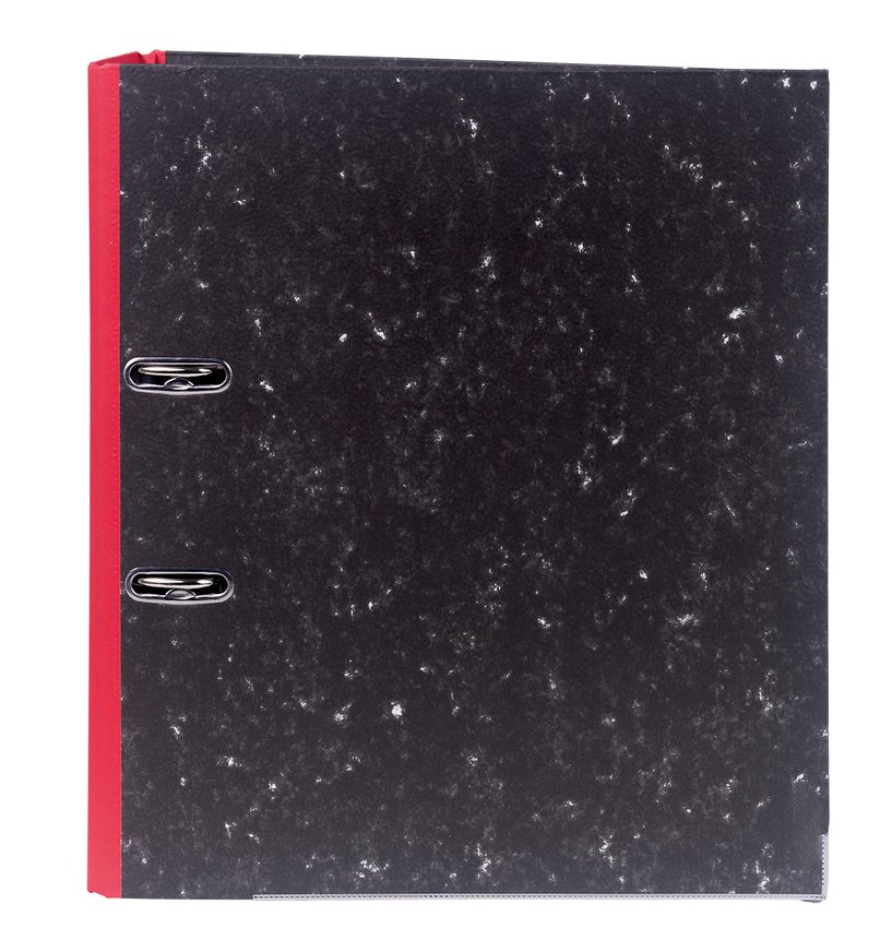 Segregator DONAU ECO A4/80mm grzbiet czerwony