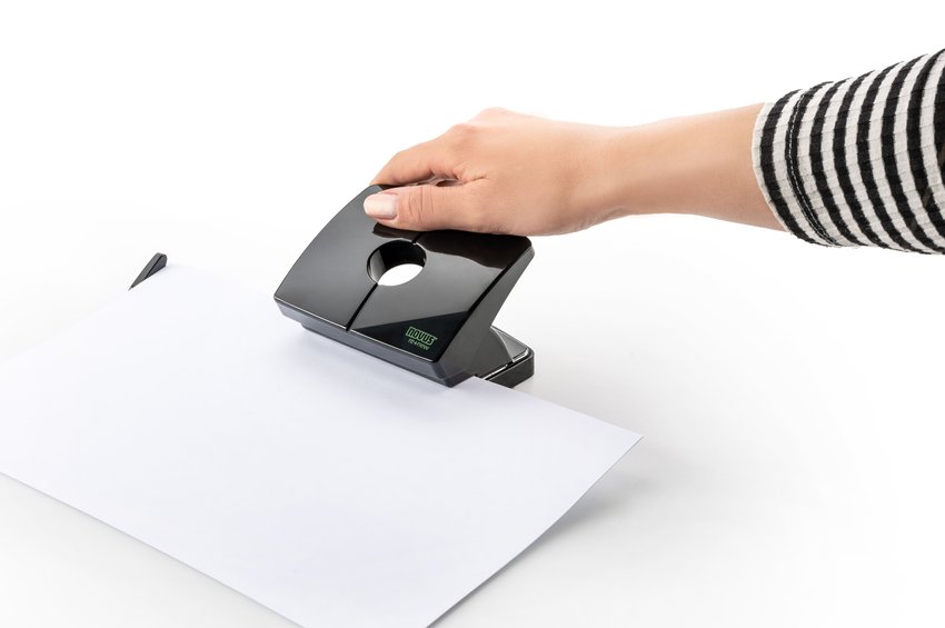 Dziurkacz Novus B220 Re+New Z Plastiku Z Recyklingu Czarny