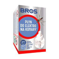 Bros Płyn Zapas Elektryczny 40ml Na Komary