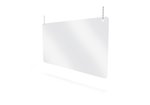 Osłona Ochronna Memobe, Pleksi Bezbarwne, Podwieszana Na Łańcuszku 150X100H Cm