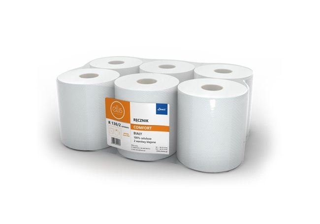 Ręcznik papierowy Ellis Professional, 2-warstwowy, biały