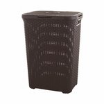 Kosz na pranie Style 60L ciemnobrązowy Curver 189206