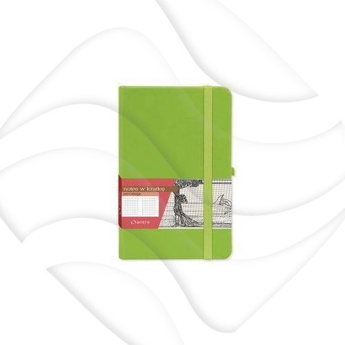 Notes Antra A7 Kr Secesja J.Zielony Gumka