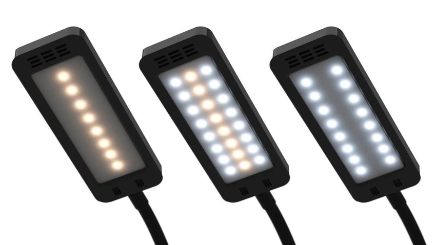 Lampa Biurkowa Led Maulpearly, Możliwość Regulacji Światła Czarna