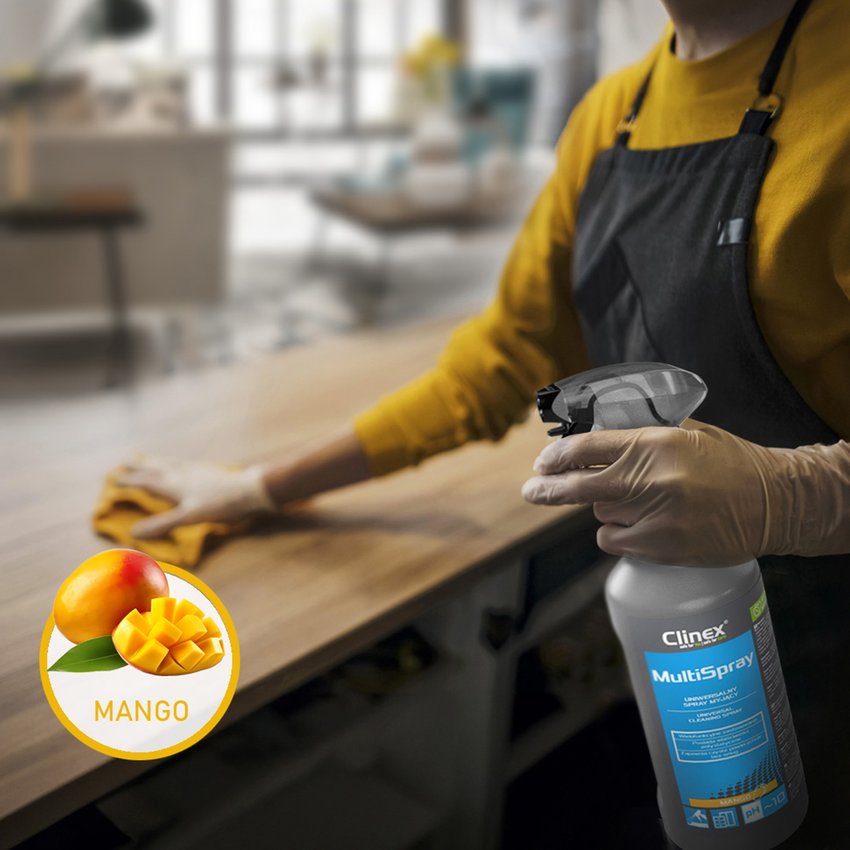 Spray myjący Clinex Multi Spray zapach mango 1L