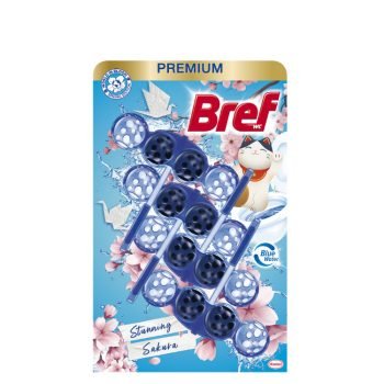 Bref WC Blue Aktiv+ color  Koszyk 3 x 4 Kulki Stunnung Sakura