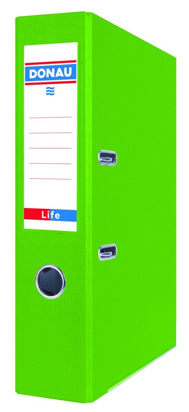 Segregator Donau Life Neon A4/75mm Zielony