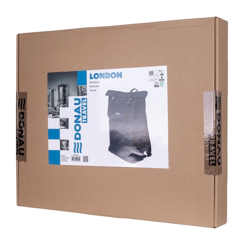 Plecak DONAU TRAVEL London 15,6" 18l granatowy