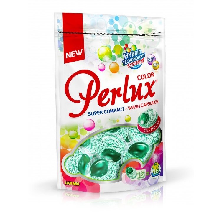 Perlux Kapsułki do Prania 16szt. do Kolorów