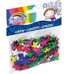 Cekiny confetti GR-C14-15 gwiazdki Fiorello