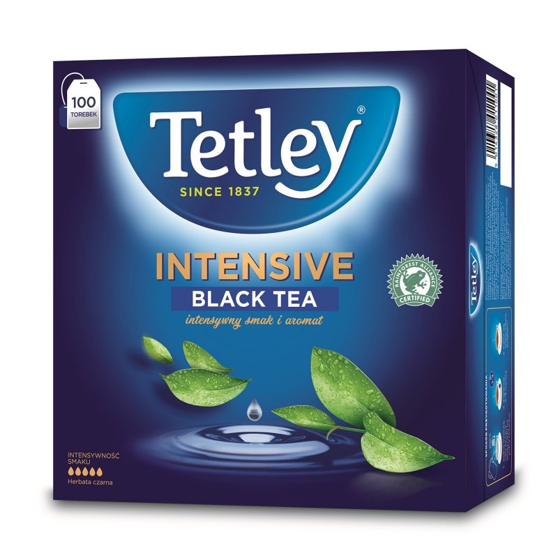 Herbata Tetley Black Intensive A'100