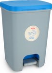 Kosz na śmieci 20L Curver Essentials szary niebieski