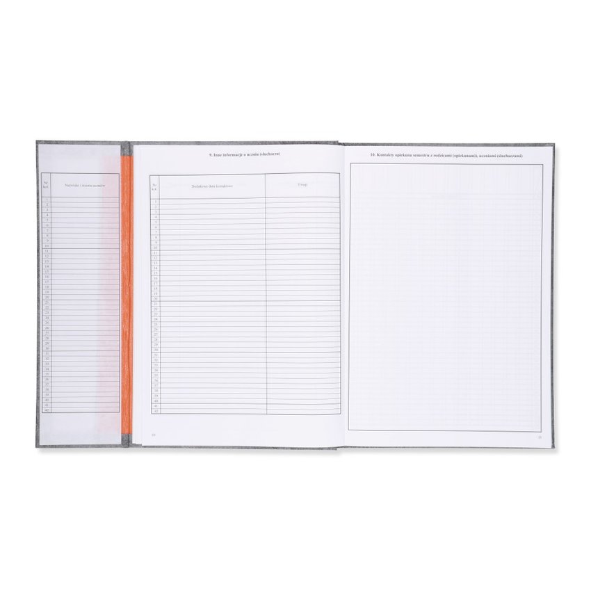 Dziennik Lekcyjny Dla Szkoły Stacjonarnej/Zawodowej (MEN I/4) /Intro-Druk