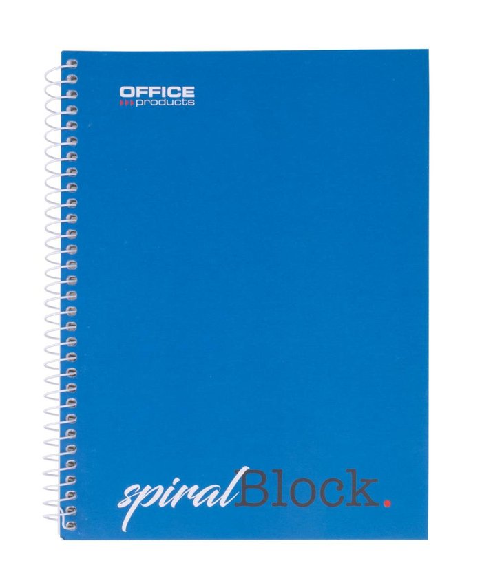 Kołonotatnik OFFICE PRODUCTS A5 w kratkę 80 kart., 70gsm