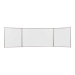 Tablica Tryptyk Suchościeralna Magnetyczna Biała Rama Aluminiowa Prestige 120x90 cm /Memobe
