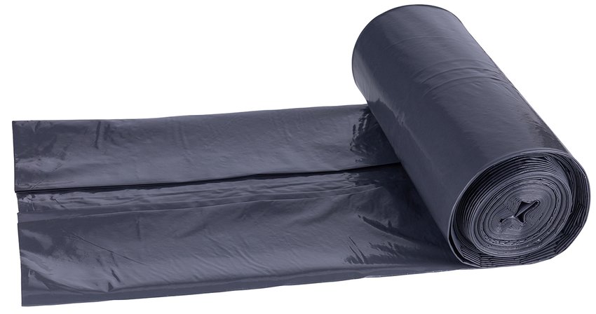 Worki na śmieci DONAU ECO mocne (LDPE), 240l 5 szt., czarne