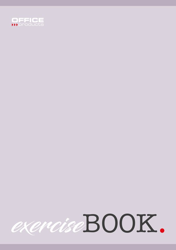 Zeszyt szkolny OFFICE PRODUCTS A5 w kratkę 32 kart., 60gsm mix kolorów