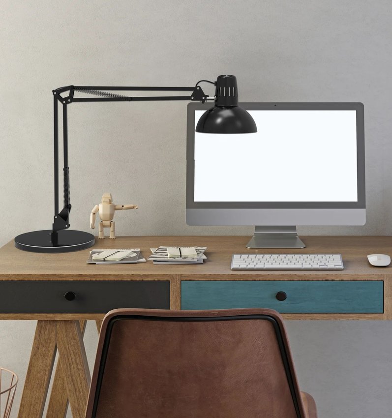 Lampa Biurkowa Maulstudy, Czarna