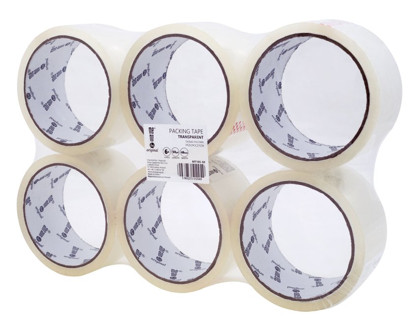 Taśma Pakowa Memobe 48Mm X 50Yd Transparent